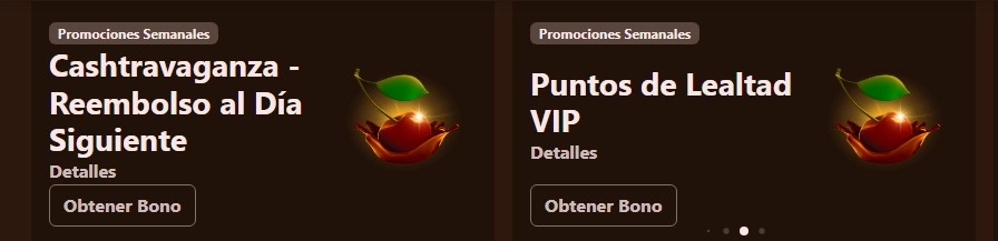 Cocoa Casino Weekly Promotions